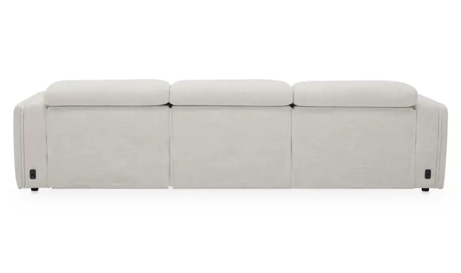 Wilder Power Recliner Sofa Flecked Oat