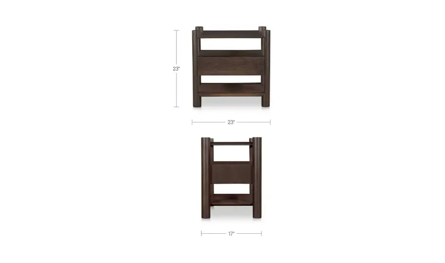 Devin Nightstand Brown