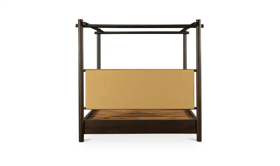 Devin Bed Queen Brown