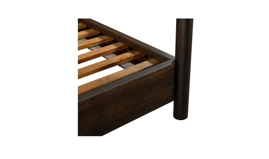 Devin Bed King Brown