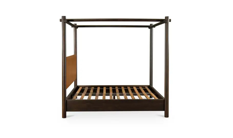 Devin Bed King Brown