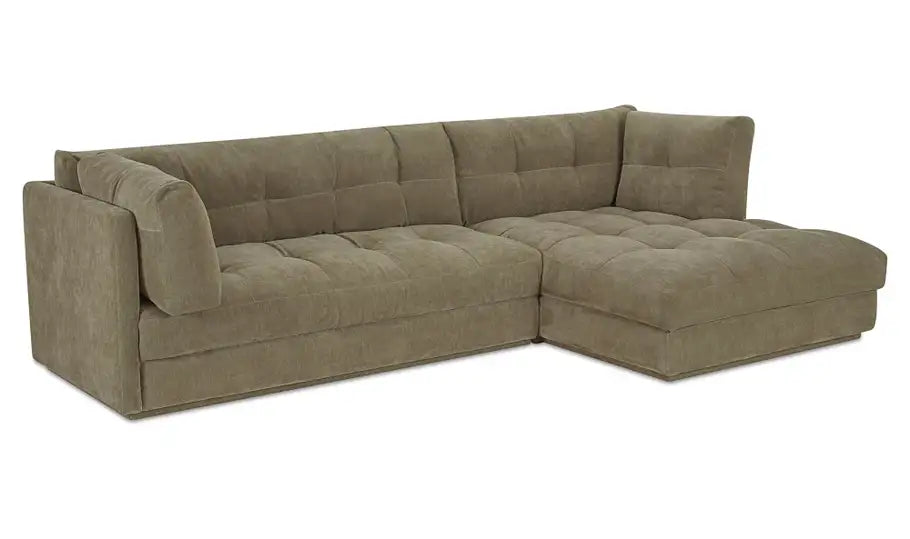 Mischa Right Sectional Sage Green