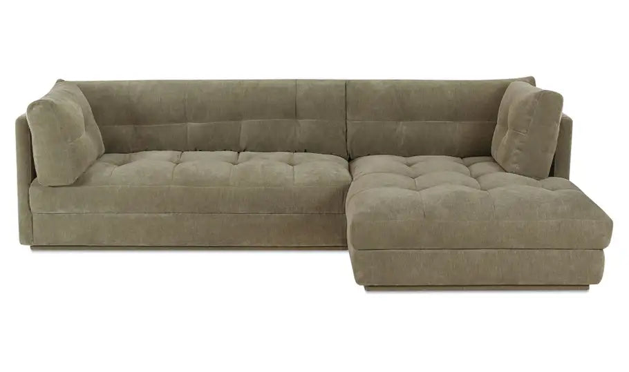 Mischa Right Sectional Sage Green