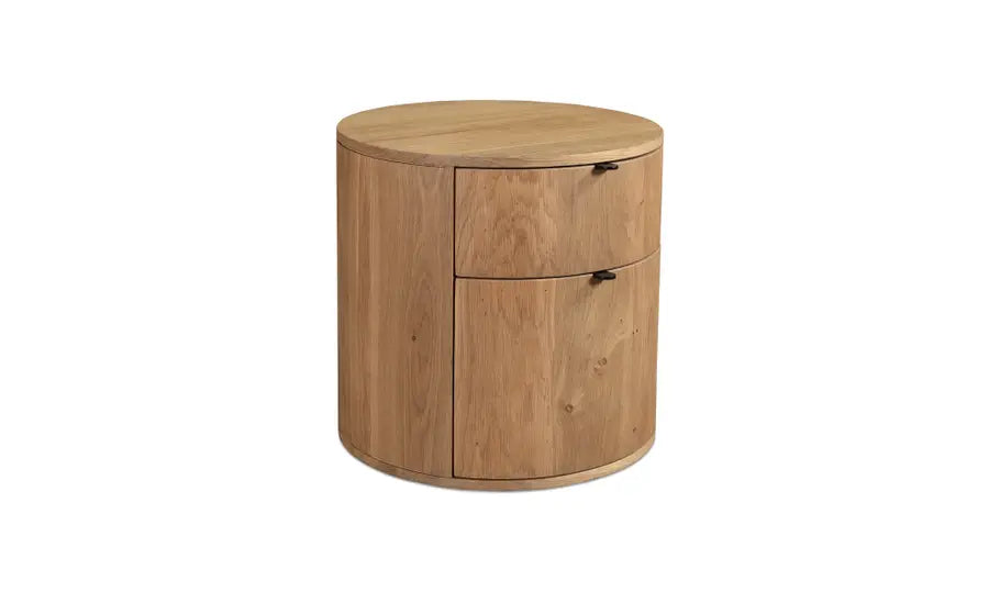 Theo 2 Drawer Nightstand Natural