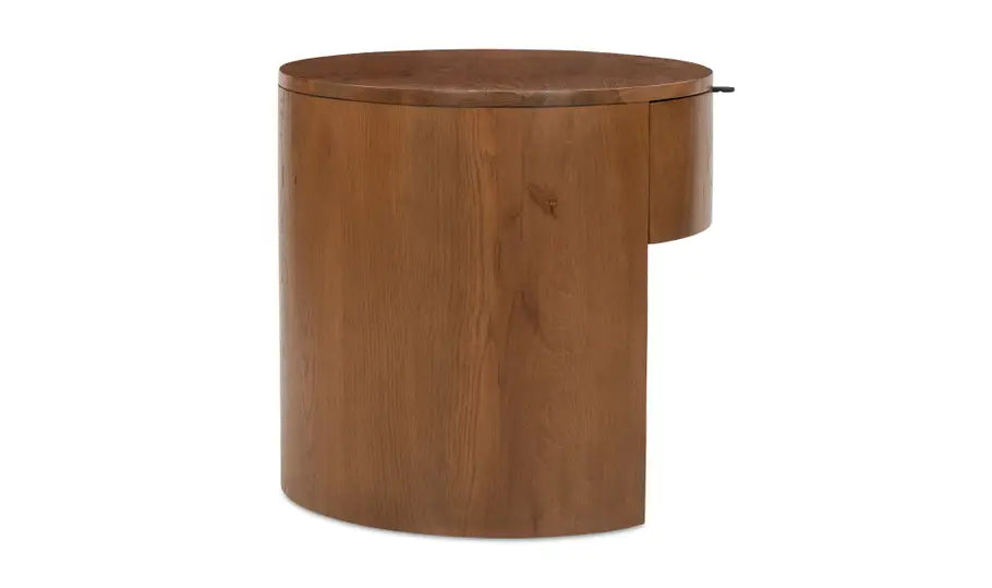 Theo 1 Drawer Nightstand Brown