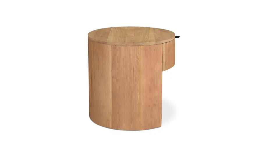 Theo 1 Drawer Nightstand Natural