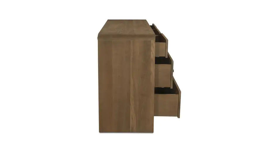 Riley 7 Drawer Dresser Oak
