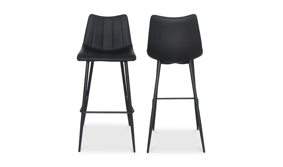 Alibi Bar Stool Matte Black - Set of Two