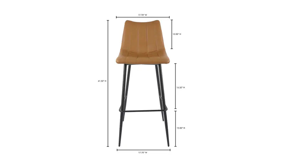 Alibi Bar Stool Tan - Set of Two