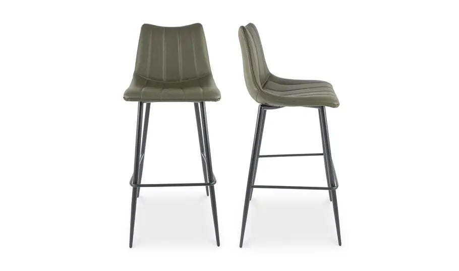 Alibi Bar Stool Dark Green - Set of Two