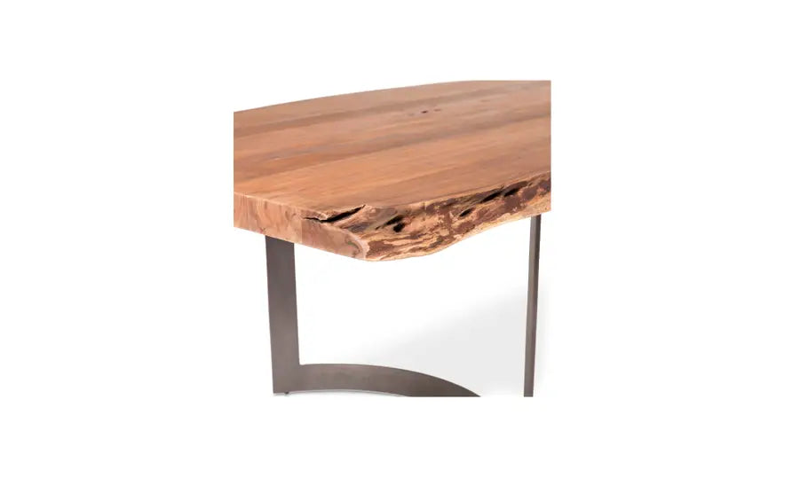 Bent Small Dining Table Brown