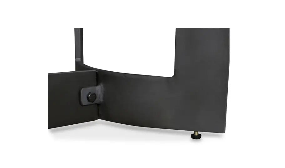Bent Console Table Brown