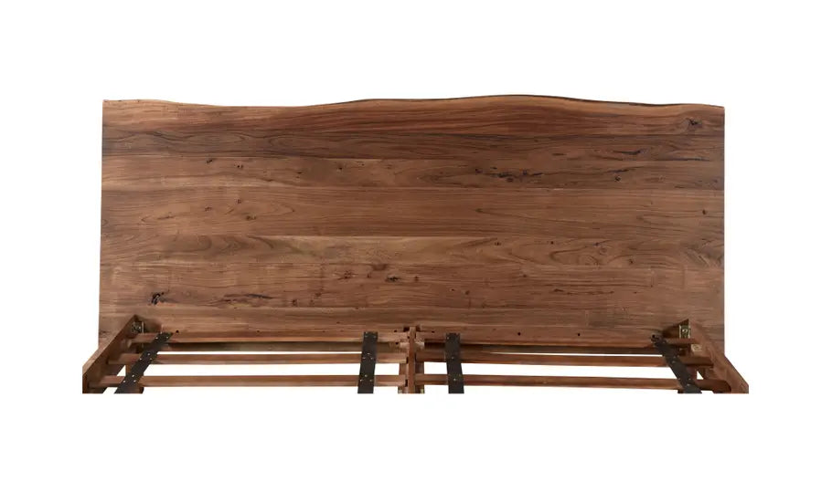 Bent King Size Bed Brown