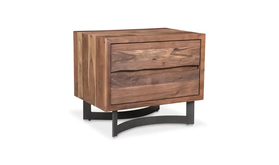 Bent Nightstand Brown