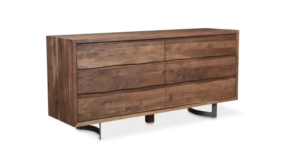 Bent Dresser Brown