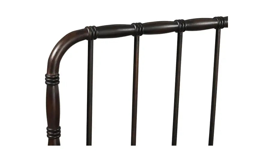 Vivian Queen Bed Dark Brown