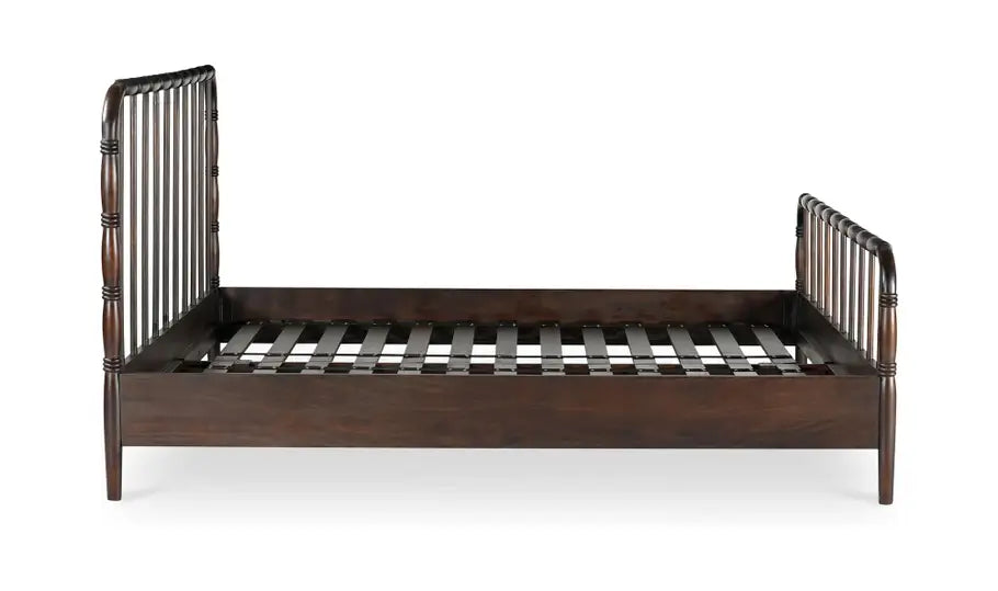 Vivian Queen Bed Dark Brown