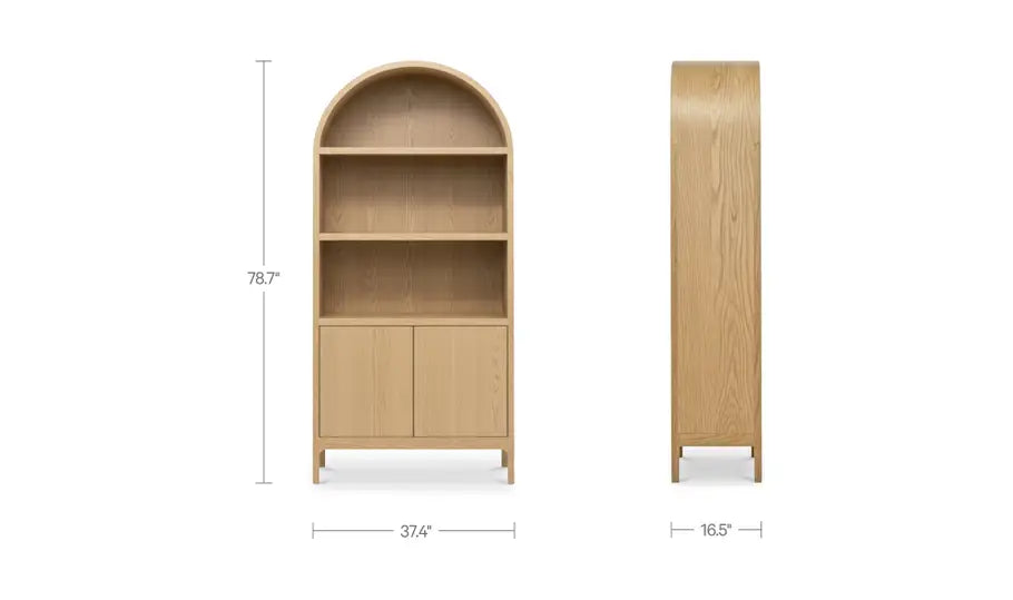 Wilde Display Cabinet Natural
