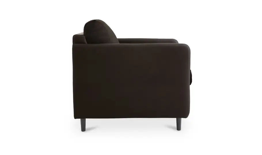 Teller Accent Chair Warm Black