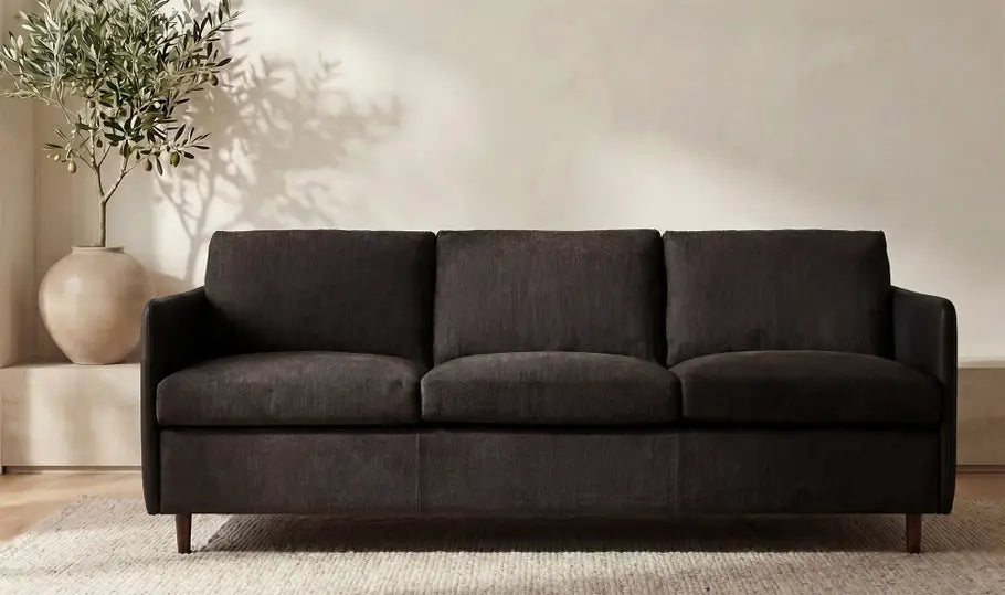 Teller Sofa Warm Black