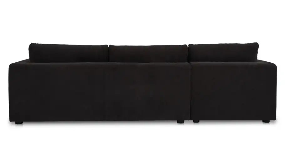 Burrow Sleeper Sectional With Storage Chaise Black