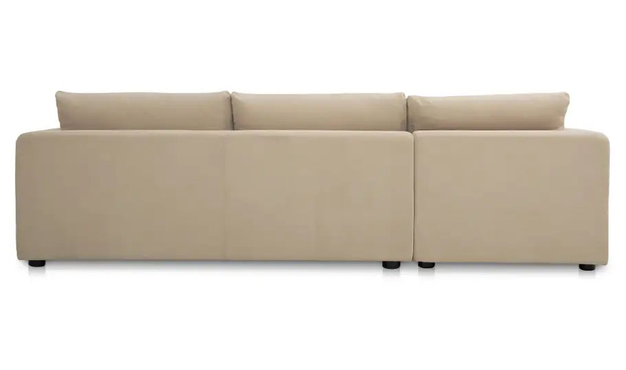 Burrow Sleeper Sectional With Storage Chaise Sand