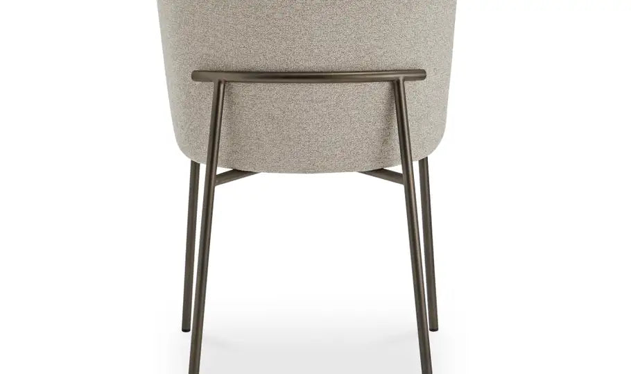 Early Dining Chair Beige-Set Of Two
