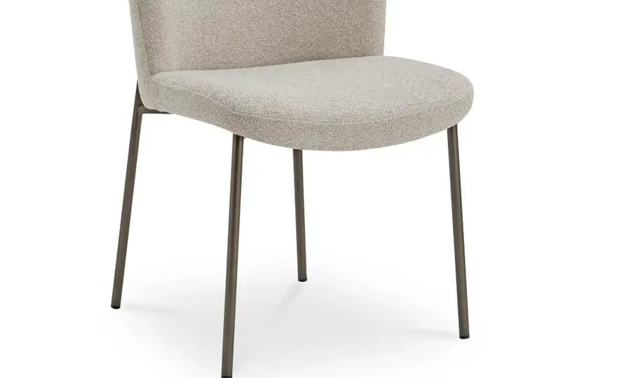 Early Dining Chair Beige-Set Of Two