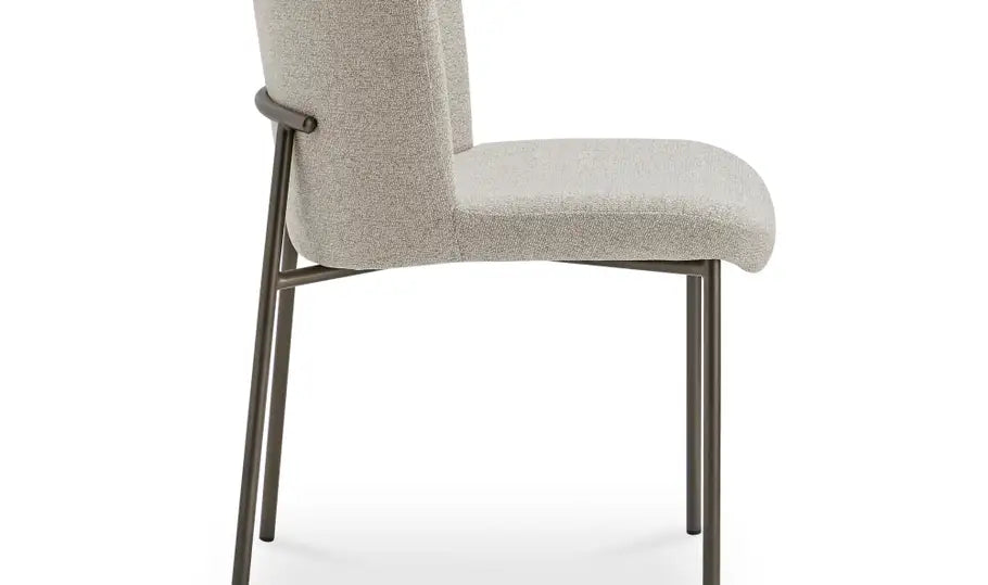 Early Dining Chair Beige-Set Of Two