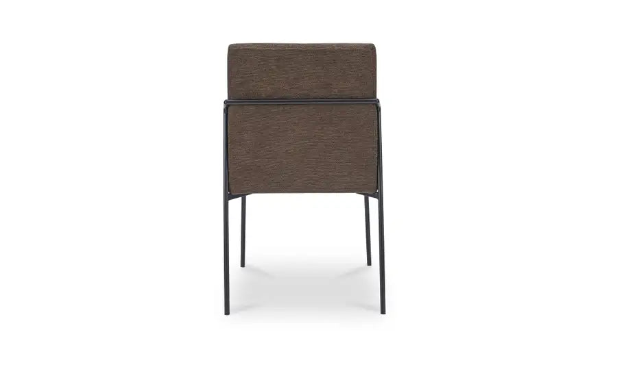 Danny Dining Chair Dark Brown Set of Two