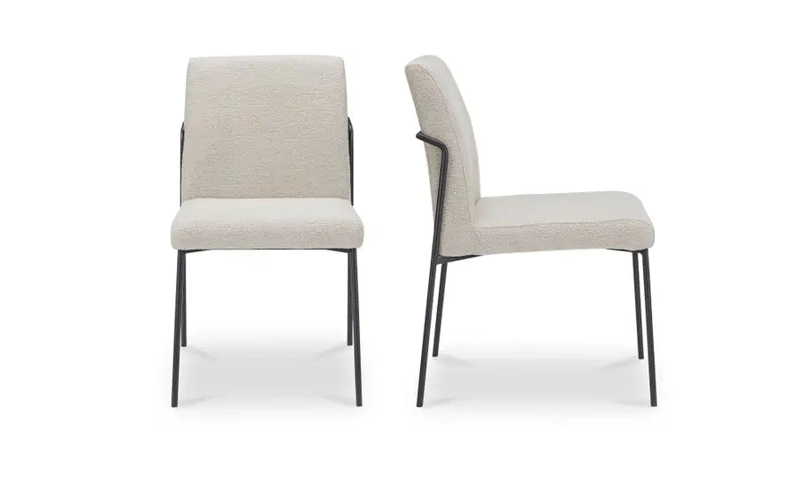 Danny Dining Chair Ivory Set of Two
