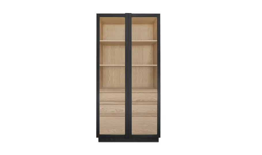 Charlotte Tall Cabinet Black