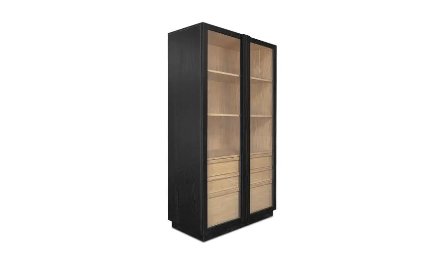 Charlotte Tall Cabinet Black