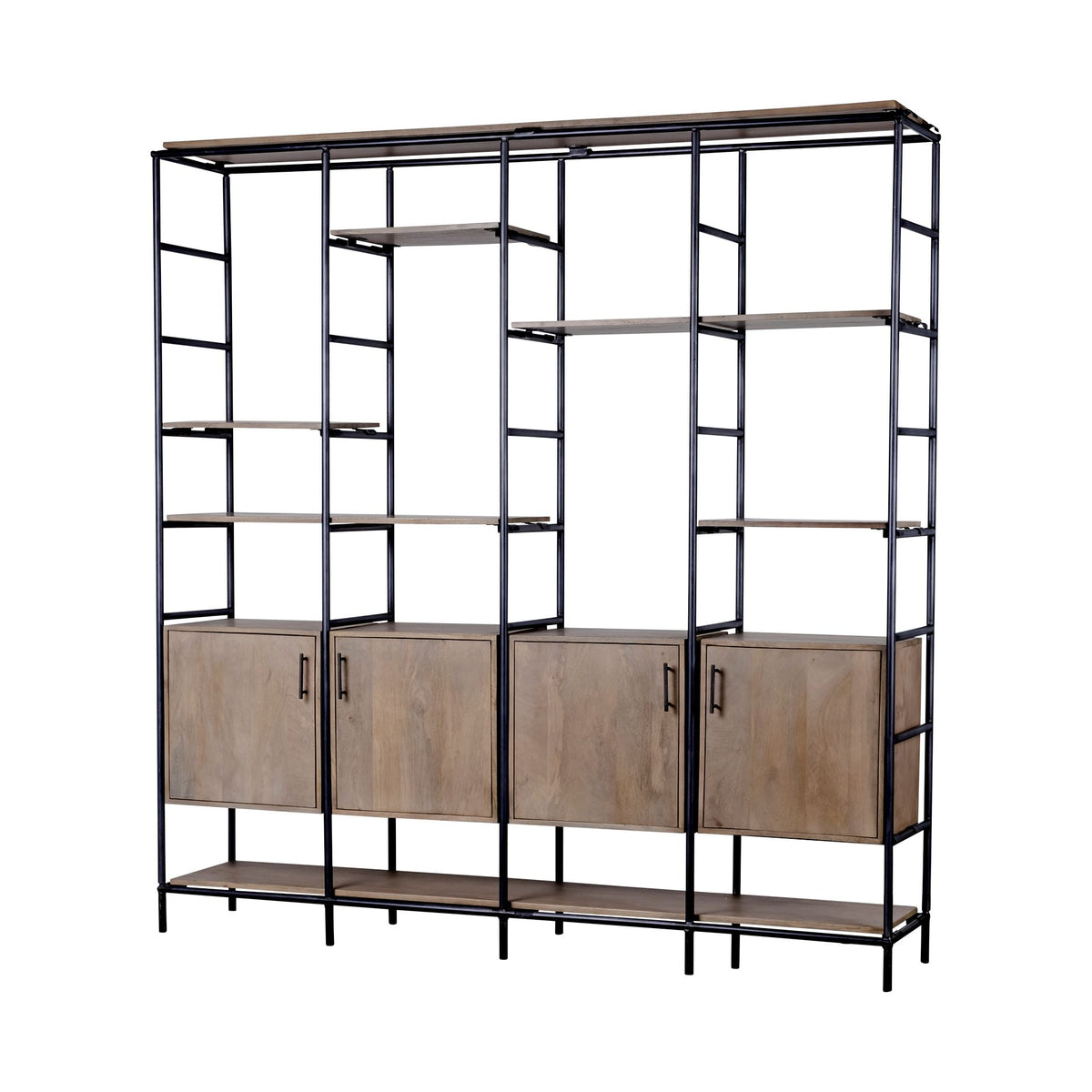 Darius Industrial Bookcase