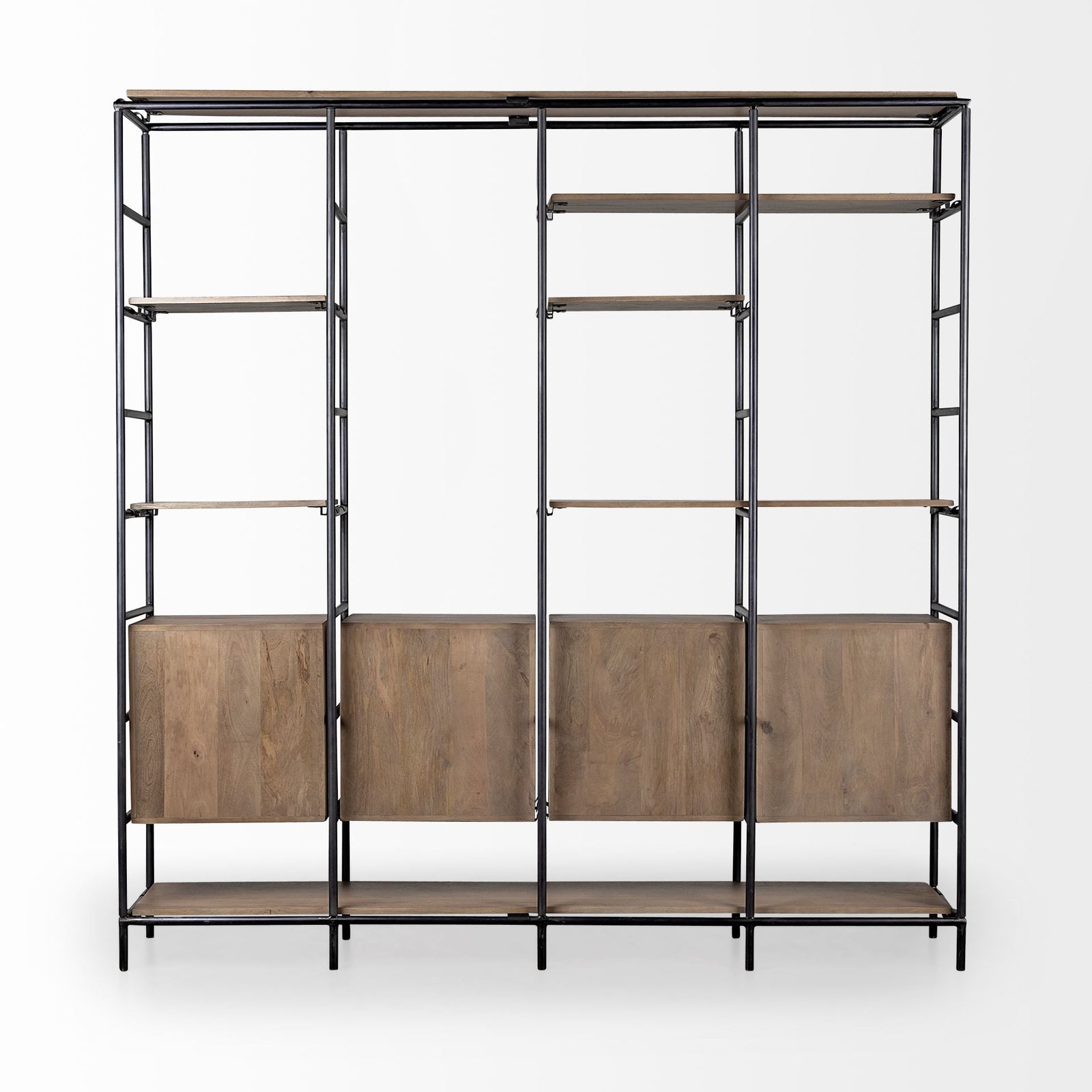 Darius Industrial Bookcase