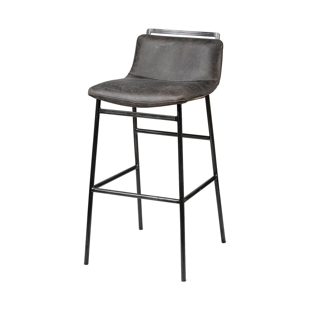 Kavalan Bar Stool- Leather Seat