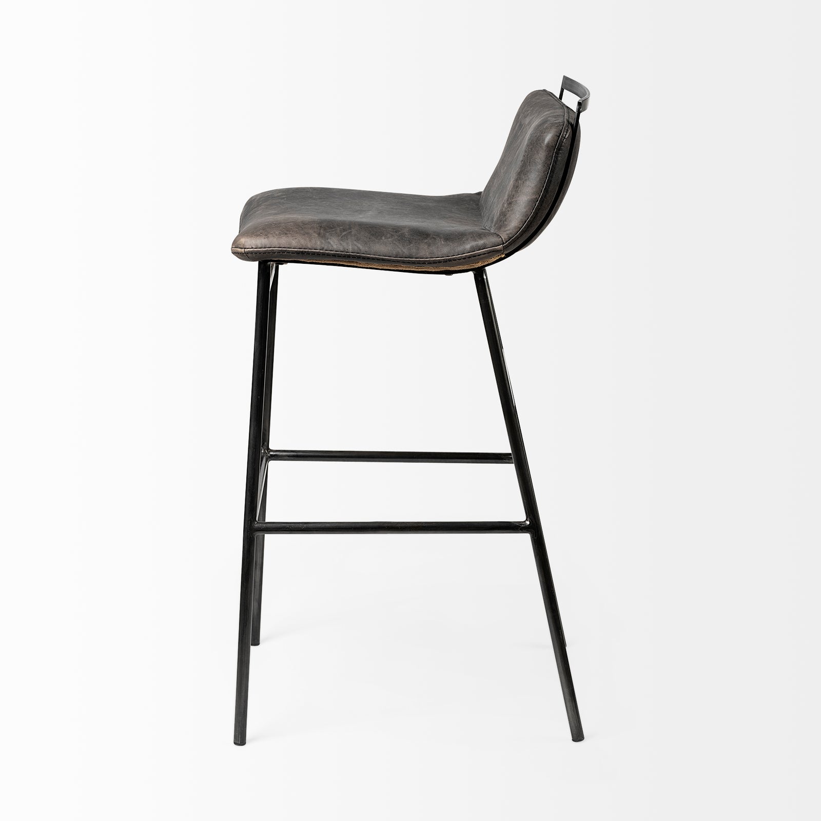 Kavalan Bar Stool- Leather Seat