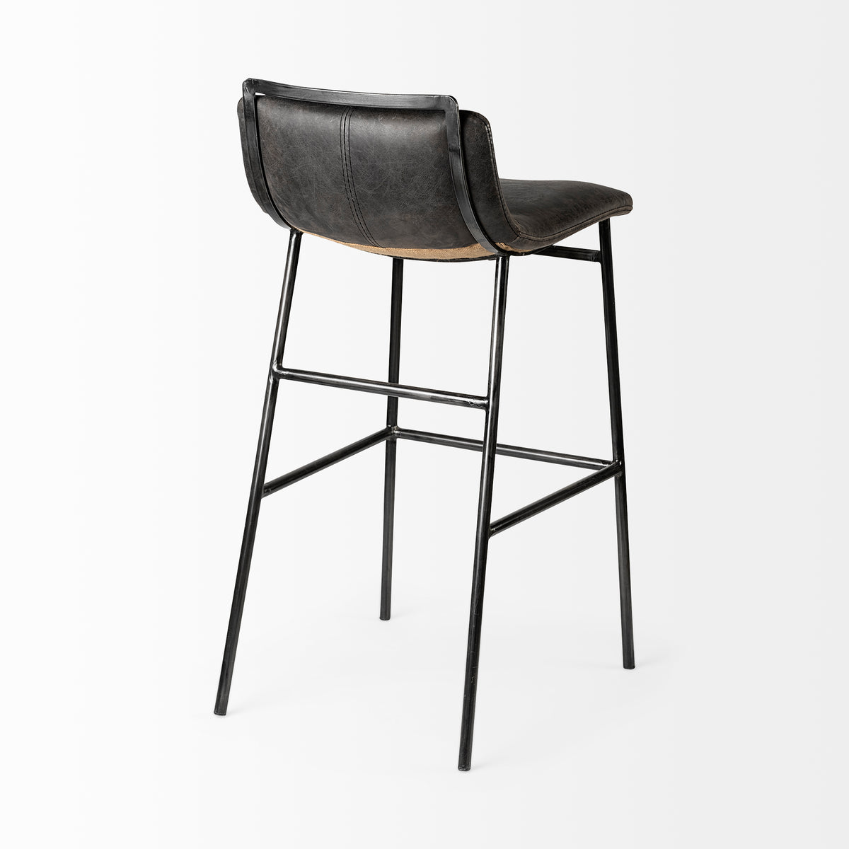Kavalan Bar Stool- Leather Seat