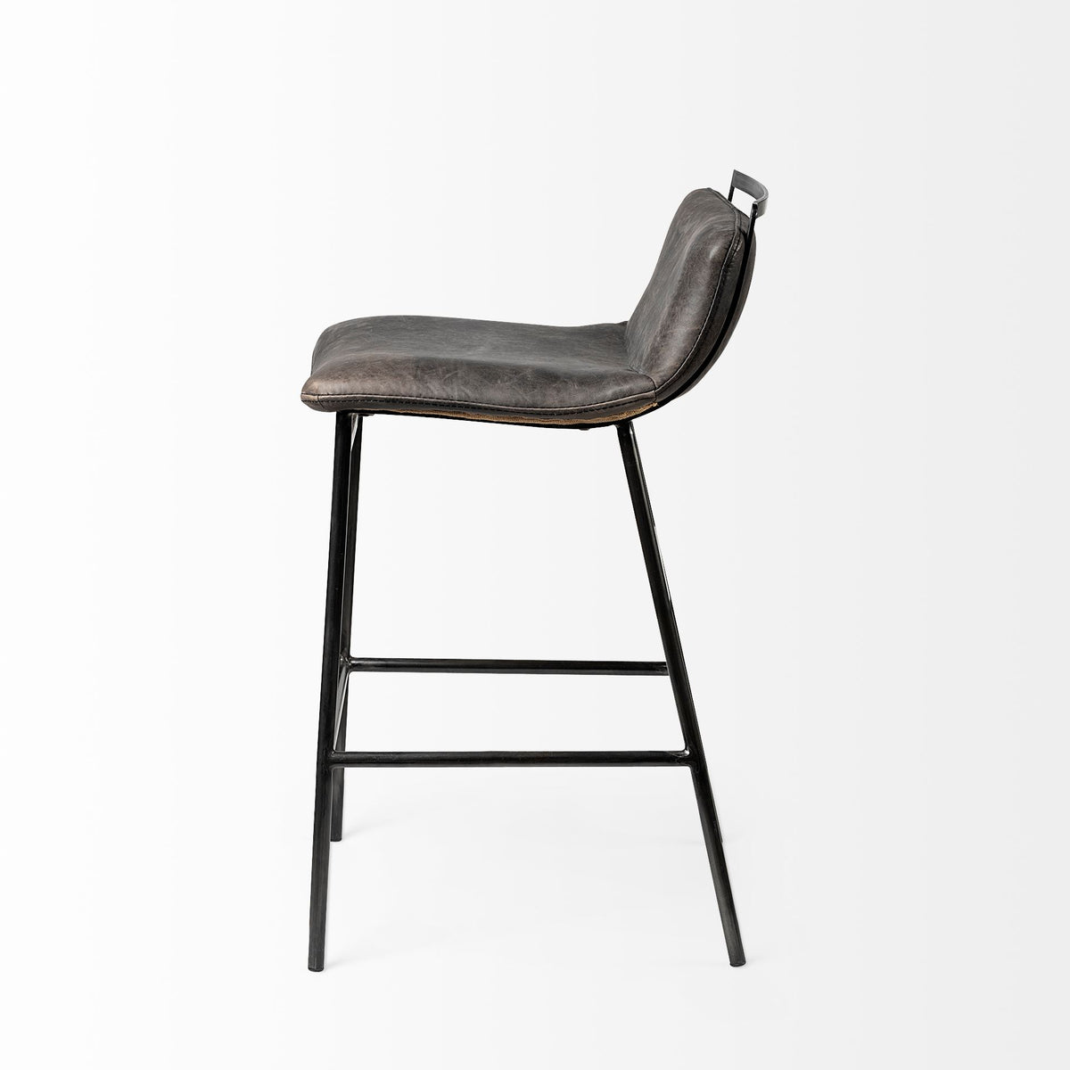 Kavalan Counter Stool- Leather Seat