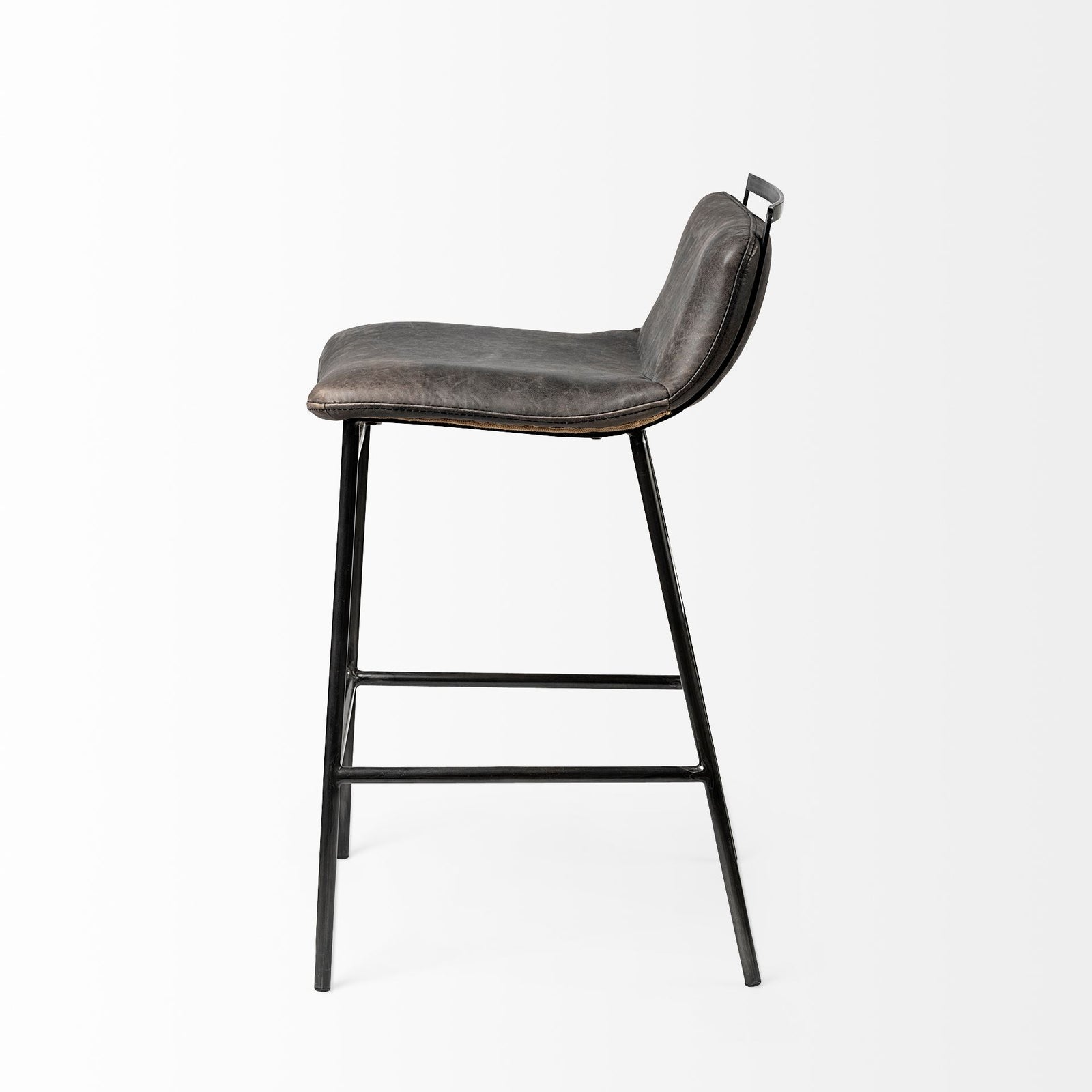 Kavalan Counter Stool- Leather Seat