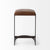 Tyson Counter/Bar Stool- Brown Leather