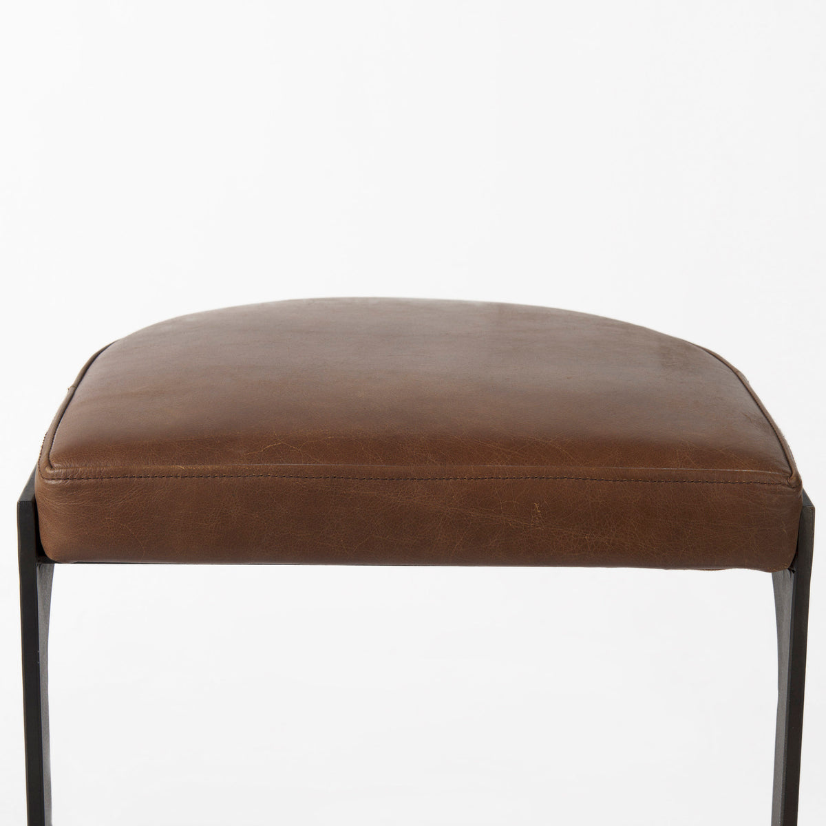 Tyson Counter/Bar Stool- Brown Leather