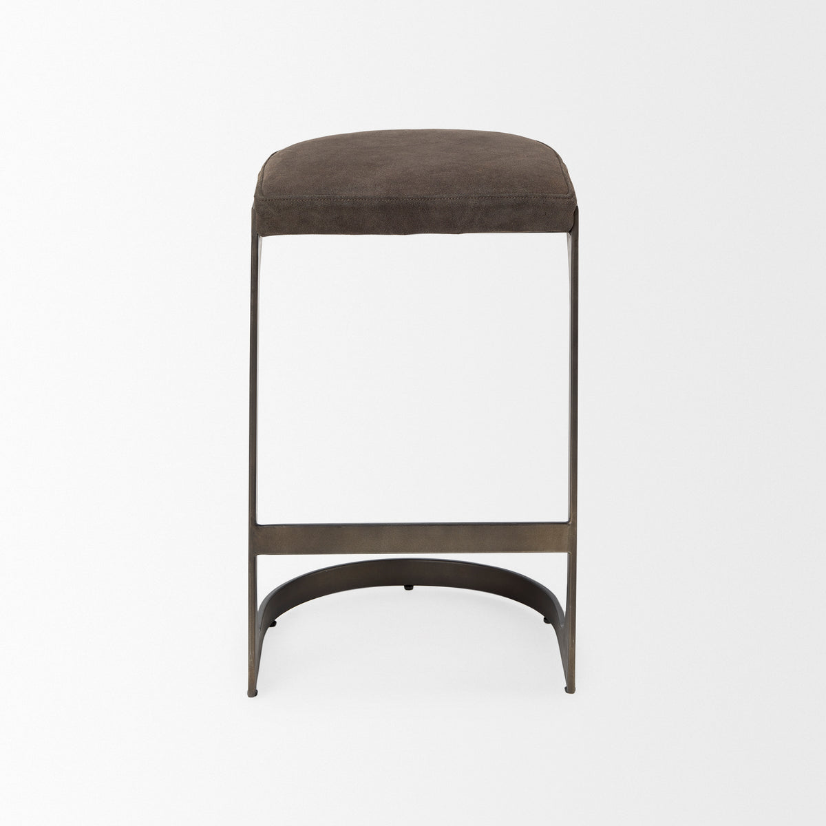 Tyson Counter/Bar Stool- Grey Suede