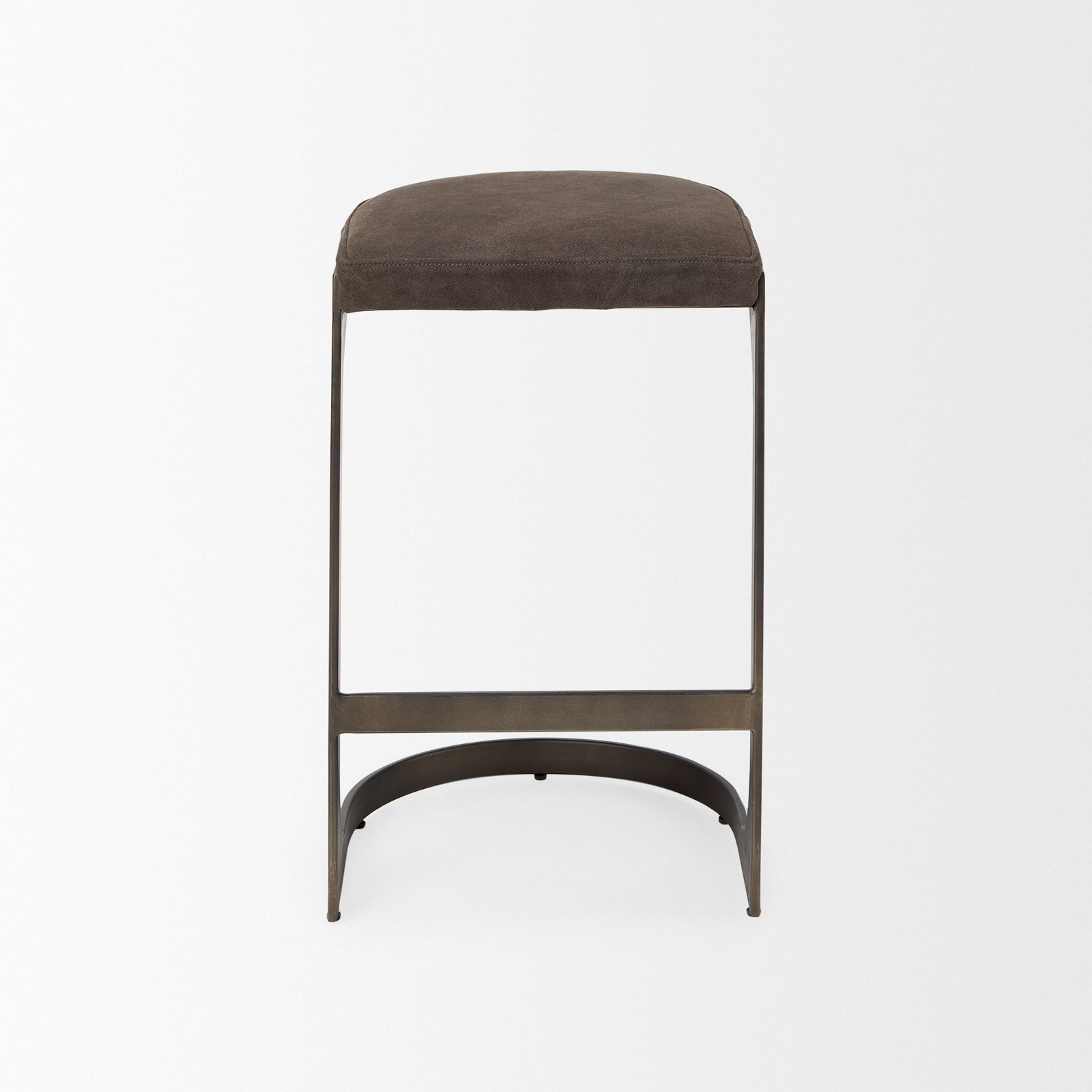 Tyson Counter/Bar Stool- Grey Suede