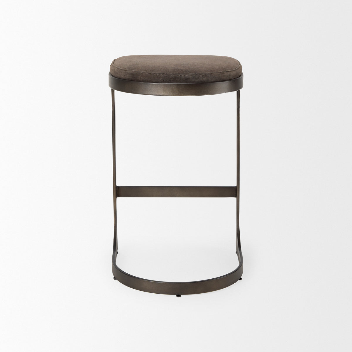 Tyson Counter/Bar Stool- Grey Suede