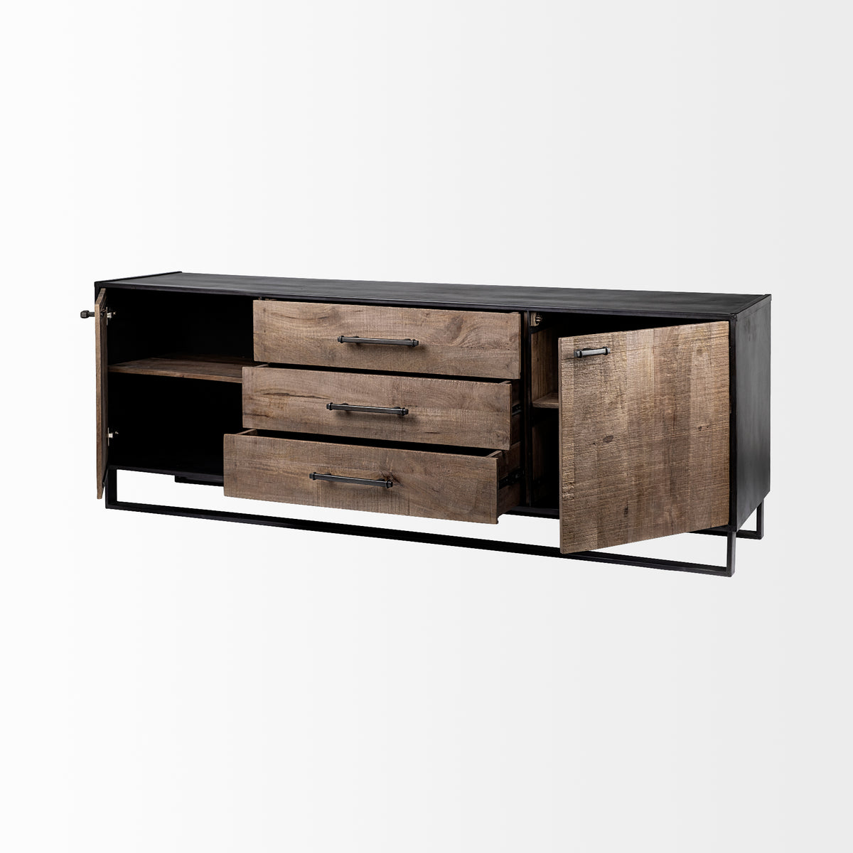 Alvin Sideboard | Reclaimed Wood &amp; Steel