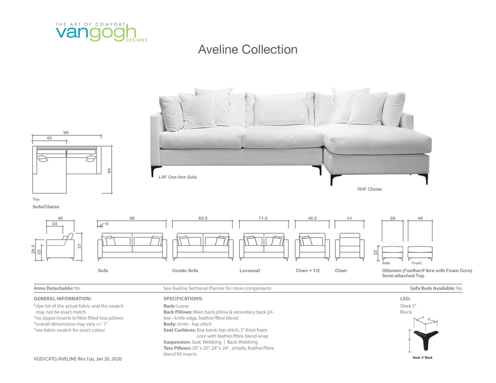 Aveline - Custom Sofa