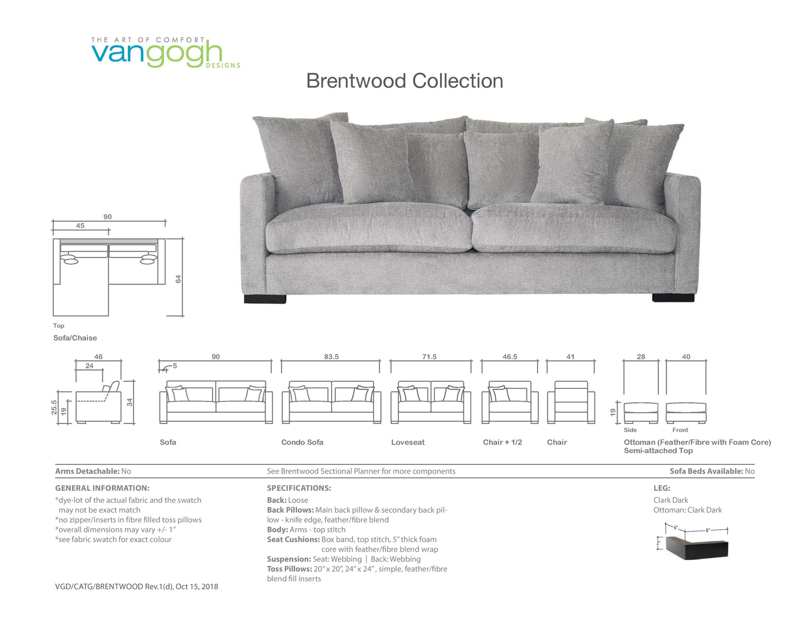 Brentwood - Custom Sofa