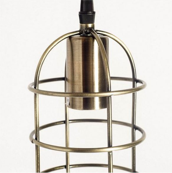 Hines I Pendant Cage  Light