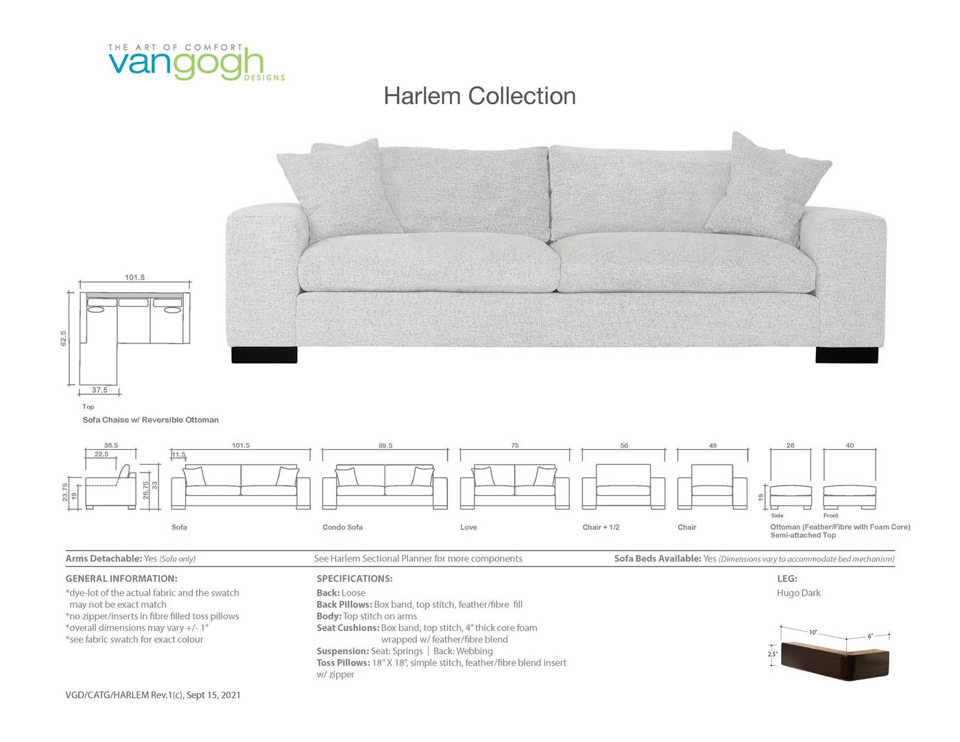 Harlem - Custom Sectional